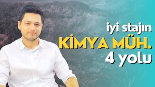 Kimya Mühendisliği Bölümünde İyi Staj Bulmanın 4 Yolu 👉🏿 [upl. by Hynes]