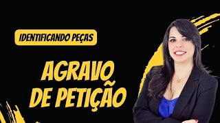 Identificando a peça agravo de petição [upl. by Feinleib]