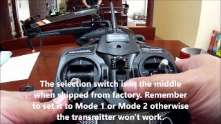 FX070C 24G 4CH 6Axis Gyro Flybarless MD500 Scale RC Helicopter  Unboxing and First Tests [upl. by Sirdna]