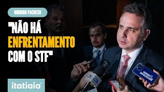 PACHECO NEGA QUE VOTAÇÃO DO MARCO TEMPORAL PELO SENADO CONTRARIA DECISÃO DO STF [upl. by Raeann]