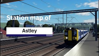 Station map of Astley [upl. by Orr]