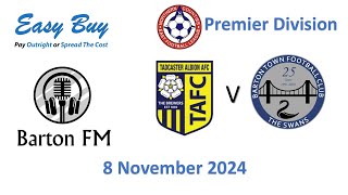 Tadcaster Albion v Barton Town NCEL 8 November 2024 [upl. by Nesila]