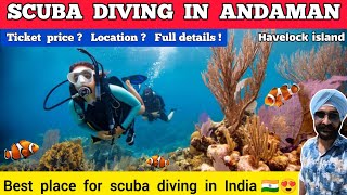 Scuba diving in andaman price  Scuba diving andaman and nicobar islands cost Havelock scuba diving [upl. by Ahsinet]