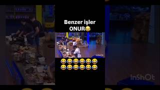 Benzer İşler Onur 😂😂😂😂😂😂😂 mastercheft like keşfet survivor [upl. by Odrahcir592]