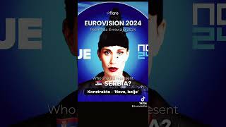 Remember Konstrakta Will she represent Serbia 🇷🇸 at Eurovision 2024 novobolje incorporesano [upl. by Eillod113]