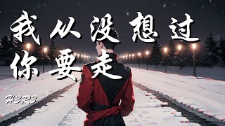 我从没想过你要走  h3R3【是我从没想过你要走 此刻的画面是你亲吻着我】【动态歌词 Lyrics】【拼音歌词】【抖音歌曲】 [upl. by Alexi736]