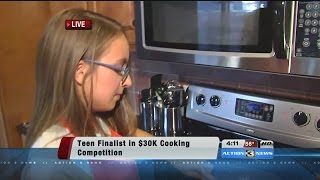 Elkhorn student in national cooking contest [upl. by Yreva]