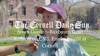 Sivan GordonBuxbaum Grad Encampment Participant Reflects on CML Encampment at Cornell [upl. by Astto]