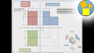 Dreitafelprojektion  Technisches Zeichnen  Rueff [upl. by Genevra167]