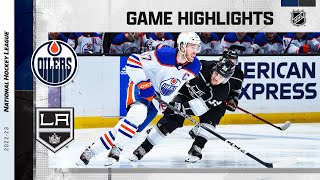 Oilers  Kings 19  NHL Highlights 2023 [upl. by Faber932]