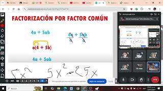 Progresion 5 Limites Indefinidos factorización Subtema Factorización [upl. by Aixela]