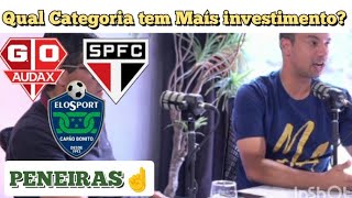 Peneira do São Paulo Fc Avaliação Audax Seletiva Elosport Qual Categorias os Clubes mais investem [upl. by Tillion728]