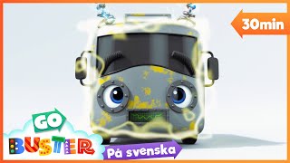 🤖Roboten Buster  Go Buster Svenska  tecknade filmer för barn🤖 [upl. by Naujed]