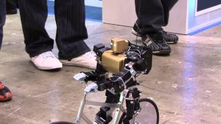 PRIMERV2  Robot Riding a Bicycle like a Boss [upl. by Karney]