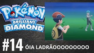 Jornada Pokémon Brilliant Diamond 14 Pega Ladrão e o Surf [upl. by Servais713]