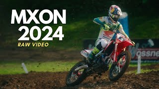 Monster Energy FIM Motocross of Nations 2024 RAW VIDEO Lawrence Tomac Roczen Gajser Herlings [upl. by Herwig]