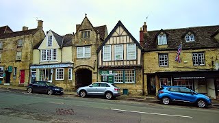 Burford Town Walk English Countryside 4K [upl. by Kiefer]