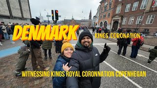 Coronation of King  Denmark Kings Royal Coronation 2024  Copenhagen [upl. by Bernette943]