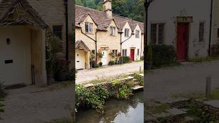 Picturesque Castle Combe in the Cotswolds England shorts [upl. by Ytisahc504]