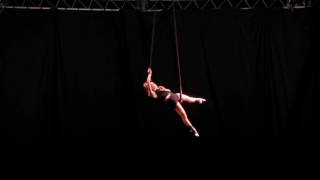 Single Trapeze Circus Act [upl. by Enilesor]