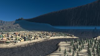 Snow Region Tsunami  Cities Skylines Tsunami 234 [upl. by Saval751]