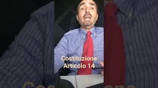 Chiarelli legge la Costituzione articolo 14 [upl. by Idihsar681]