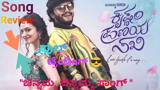 Krishnam pranaya sakhi movie song review  ciniNCcreation [upl. by Hillinck837]