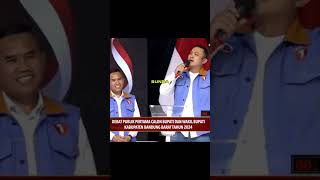 Gilang dirga di di debat bupati 🤣 gilangdirga viralvideo [upl. by Nehtiek798]