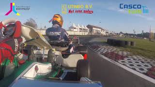 Onboard full Final Berghem round 6 Dutch Rotax Max Challenge 2021  Rotax Max Senior [upl. by Eittam]