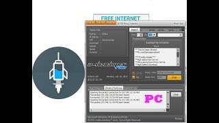 How to use Free Internet with HTTP Injector In computer 2018 [upl. by Shaum]