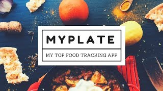 MyPlate app review  track your food like a pro [upl. by Queridas]