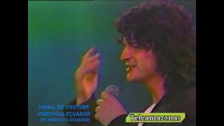 Ricardo Arjona  La mujer que no soñe presentacion en Festival de las Estrellas 1992 Quito  Ecuador [upl. by Wilton]