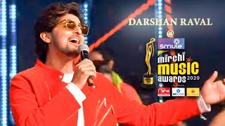 Darshan Raval rocks the stage of Smule Mirchi Music Awards 2020  KAMARIYA  CHOGADA TARA [upl. by Barb]