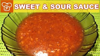 How to Make Sweet amp Sour Sauce  Pinoy Easy Recipes [upl. by Odella]