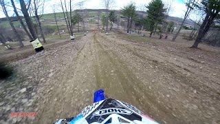 MotoSportcom Helmet Cam Jeff Mort  Sick Bros MX [upl. by Euridice]