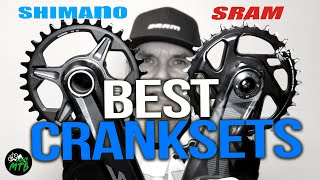 BEST Alu CRANKSETS from Shimano and SRAM XTSLX vs GX Stylo Descendant Review [upl. by Poock]