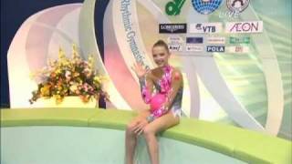 Melitina Staniouta  Ball  Ribbon Mie RG WC 2009 Day5 [upl. by Jeffers]