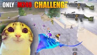 🤯ONLY M249 CHALLENGE   TREVO GAMING UNFUNNY GAMEPLAY [upl. by Aiyram]