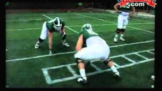 Techniques amp Drills for Creating Championship Offensive Linemen [upl. by Afatsuom]