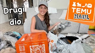 TEMU OBUĆA Garderoba  Shopping u outlet radnji 💲Summer Haul [upl. by Hyps]