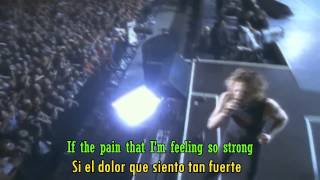 BON JOVI  This aint a love song lyrics  letra  subtitulado [upl. by Barbabra429]