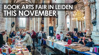 🟢 Come Over to the Book Arts Fair in Leiden this November Talking to Karin Cox iBB Podcast 23 [upl. by Elspet356]