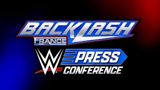 WWE Backlash France PostShow Press Conference May 4 2024 [upl. by Nnaharas409]