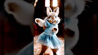 VIDEO DE UN CONEJO BAILANDO music KATHYCONEJOS cute rabbit CREDITOS A DANCEFUNNY10TIKTOK [upl. by Mandler719]