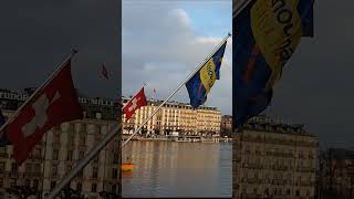 The Tchoukball Geneva Indoors were finally present on the pont du MontBlanc for their 25th edition [upl. by Tony240]