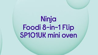 Ninja Foodi 8in1 Flip SP101UK Mini Oven  Product Overview [upl. by Colas]