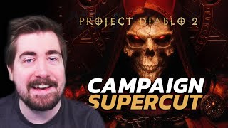 Diablo 2 with PoE Endgame  Project D2 campaign supercut [upl. by Alegre]