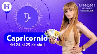 Capricornio del 24 al 29 de abril  Horóscopos con Mhoni Vidente [upl. by Nnorahs]