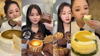 The Most Delicious Cream Cake😋🍰Compilation ASMR Eating Cake Show Mukbang Big Bites😍 mukbang [upl. by Eiramanin]