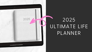 2025 ULTIMATE LIFE DIGITAL PLANNER Dated Allinone planner October 2024December 2025 Walkthrough [upl. by Ennaihs]